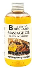 Fergio BELLARO masážní olej hřejivý Slim effect - 200ml
