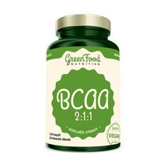 GreenFood Nutrition BCAA 2:1:1 120 kapslí