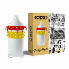 Egzo EGZO COCKY FRIEND kondomy s cvočky 7 ks.