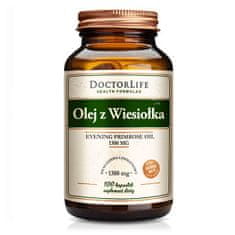 DoctorLife DoctorLife Pupalkový olej (1300 mg) 100 kapslí.