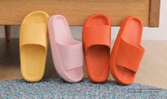 CoZy Pohodlné protiskluzové pantofle 39-40, růžová