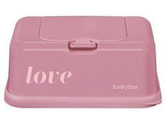 Funkybox Box na papírové kapesníky, Vintage Pink Love