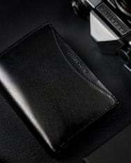 Rovicky Bohatě vybavená pánská peněženka z přírodní RFID lícové kůže