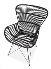 Halmar Jídelní židle GEOMETRIC K335 černá
