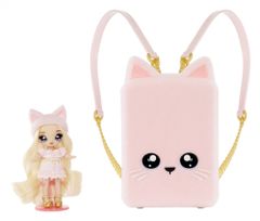Na! Na! Na! Surprise Mini batoh s pokojíčkem - Parisian Kitty