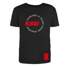 Pánské tričko KSW CAGE - černé