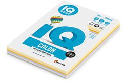 IQ COLOR Barevný papír trendový mix A4, 80g/ 250 listů (5x50)