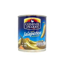 Mexické chilli papričky Jalapeno celé v nálevu "Chiles Jalapenos en Escabeche" 780g Clemente Jacques