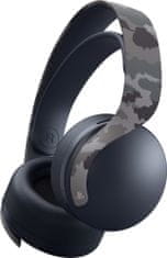 Sony PS5 - Bezdrátová sluchátka PULSE 3D Grey Camo (PS719406990)