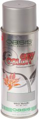 Oasis - 400 ml metalický sprej stříbrný