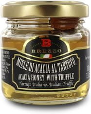 Brezzo Akátový med s kousky černého lanýže, 100 g