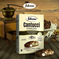 Falcone Cantucci s mandlemi a kávou, 180 g