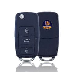 AutoKey Klíč dálkové ovládání Škoda VW Seat 3tl. 434MHz 1J0959753DA