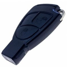 Autoklíče24 Obal klíče pro Mercedes W203, W210, W220 3tl. HU64