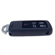 Autoklíče24 Obal klíče dalkového ovládání Volvo S60, S80, V60, V70, XC60, XC70 5tl. HU101