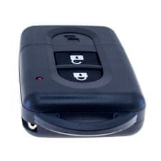 Autoklíče24 Obal Smart klíče Nissan Pathfinder X-Trail Quashai 2tl. NSN14