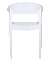 Siesta Exclusive Jídelní židle CARMEN bílá/lesk