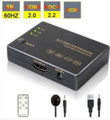 Spacetronic HDMI přepínač SPH-S1032.2 4K 60Hz 29481