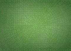 Ravensburger 173648 Krypt Puzzle: Neonová zelená 736 dílků