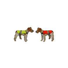 ZÁHOŘÍ Rudel Reflexní vesta pro psy s reflexní páskou, oranžová, L