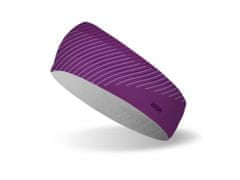 BOSA sportovní čelenka Chilly Geometric violet