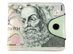 Dailyclothing Peněženka s motivem bankovky - 100Kč 702