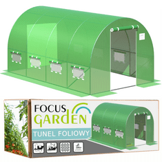 Focus Garden Dvoudveřový tunel 3X6X2 - 18 m2 zelený