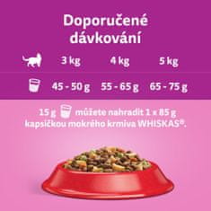 Whiskas granule hovězí pro dospělé kočky 3,8 kg