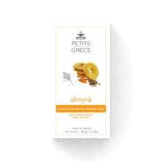 Petits Grecs Almyra | Řecké slané sušenky Feta s fenyklovými semínky a kurkumou 150g Petits Grecs