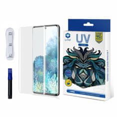 LITO Tvrzené sklo 3D UV Samsung Galaxy S21 Plus, Lito, transparentní