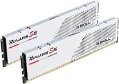 G.Skill Ripjaws S5 32GB (2x16GB) DDR5 6000 CL32,bílá