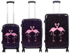 MONOPOL Velký kufr Flamingo