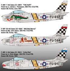 Academy North American F-86F Sabre, USAF, válka v Koreji, Model Kit 12546, 1/72