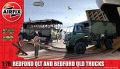 Airfix Bedford QLD/QLT Trucks, Classic Kit A03306, 1/76