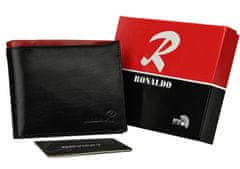 RONALDO Horizontální pánská peněženka se zabezpečeným oddílem na karty