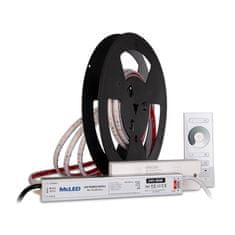 McLED sestava LED pásek do sauny UWW 5m + kabel + trafo + stmívání