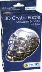 HCM Kinzel 3D Crystal puzzle Lebka 49 dílků