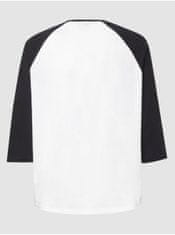 Oakley Černo-bílé pánské tričko Oakley XXL