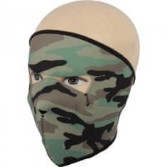 Haker Ochranná neoprénová maska na obličej maskáč