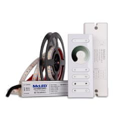 McLED sestava LED pásek do sauny UWW 2m + kabel + trafo + stmívání