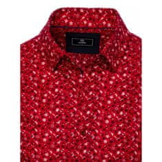Dstreet Pánská košile X01 červená dx2410 M