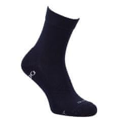Zdravé Ponožky zdravotní zkrácené bambusové ponožky froté chodidlo 92004 3-pack, dark navy, 39-42