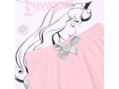 sarcia.eu Spící kráska Disney Dámské letní bavlněné pyžamo s krátkým rukávem a volány S
