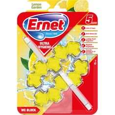 Ernet WC závěs Ultra Hygiene Lemon Garden 2x50g 